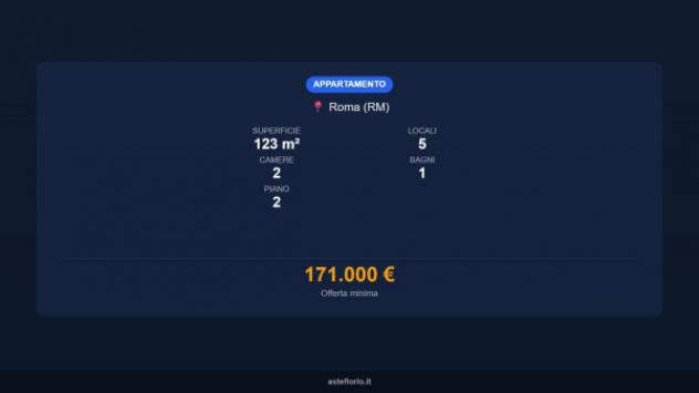 Immobile in asta di 123 m², box auto in vendita a Roma - Foto 15