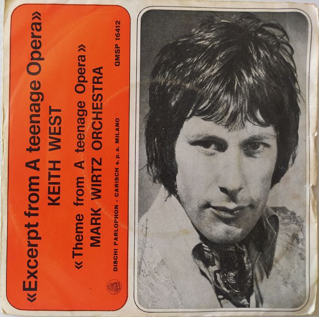 Keith West-Excerpt From A Teenage Opera 45rpm-1967-Raro