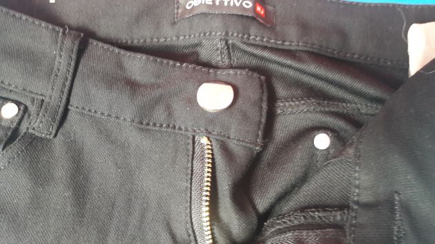 Jeans Leggings sottile donna nero Tg 42 - NUOVO - Foto 3
