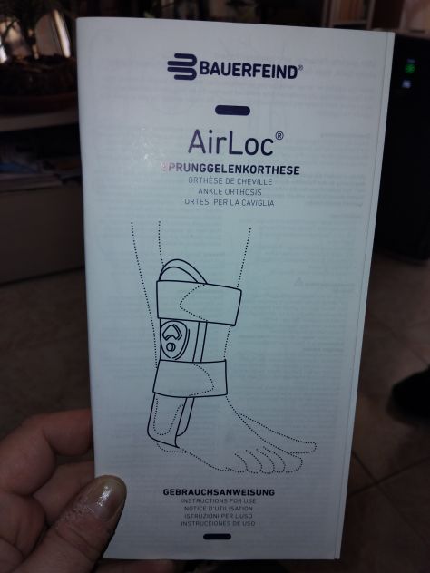 Tutore caviglia Airloc come nuovo