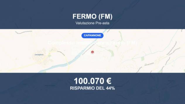 Immobile in asta di 21620 m² in vendita a Fermo