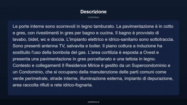 Immobile in asta di 52 m² in vendita a Aglientu - Foto 13