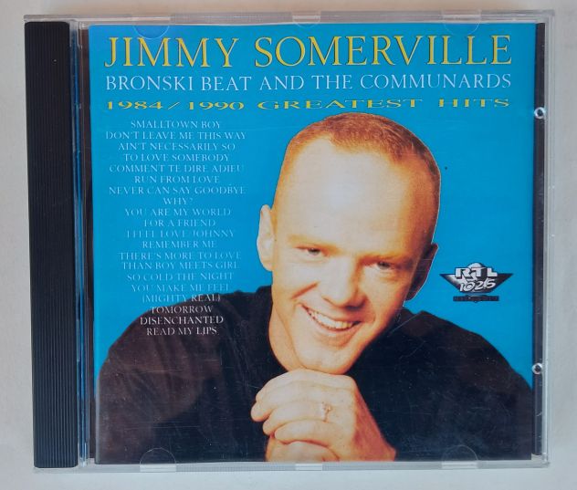 CD Jimmy Somerville Bronski Beat and The Communards 1984/1990 greatest hits