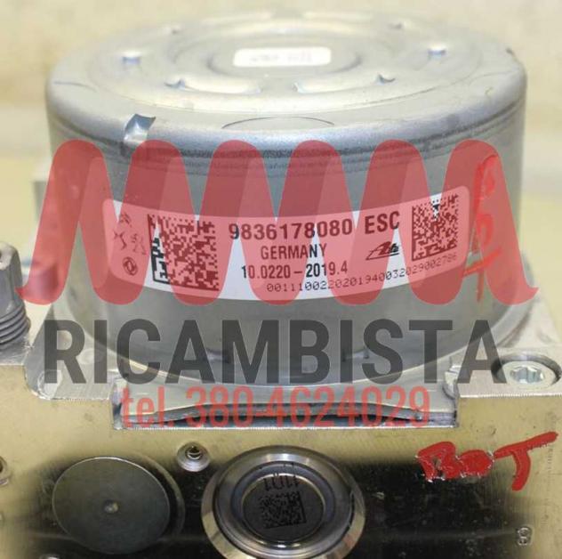 9836178080 Opel Corsa centralina gruppo pompa ABS