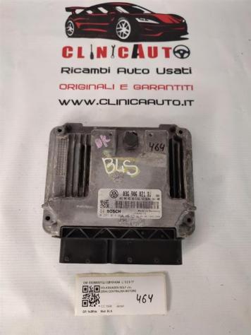 CENTRALINA MOTORE VOLKSWAGEN Golf 5 Berlina 03G906021QJ 0281014064 BLS diesel 1896 (0308)