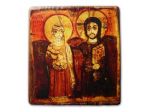 L’icona dell’Amicizia, antica icona copta del VII sec-