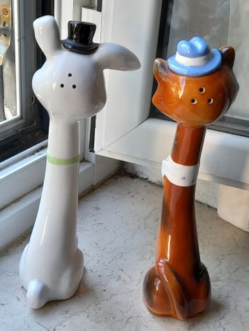 Sale e pepe in ceramica vintage - Foto 9