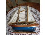 Modellino in legno della T.S. Eendracht.