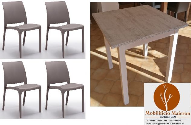 Set Completi Basilicata Sedie e Tavoli Per Arredamento Bar Ristoranti Pizzerie