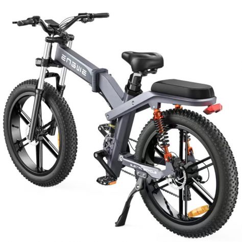 FAT BIKE PIEGHEVOLE X26 1200W 48V DOPPIA BATTERIA NUOVO - Foto 3