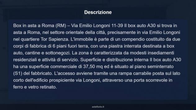 Immobile in asta di 37 m² in vendita a Roma - Foto 6