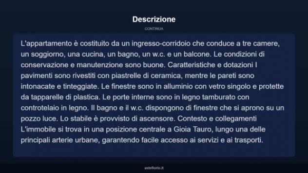 Immobile in asta di 126 m² in vendita a Gioia Tauro - Foto 12