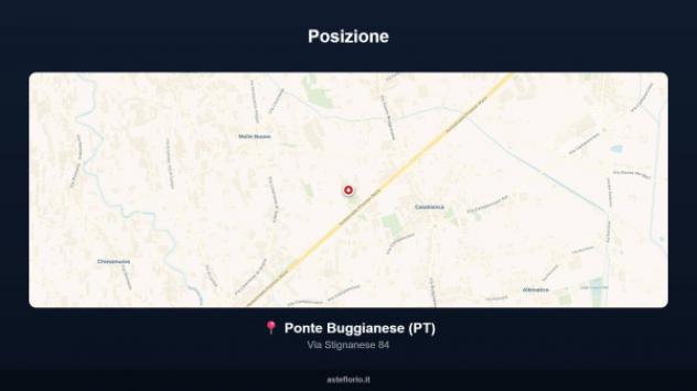 Immobile in asta di 185 m² con più di 5 locali e box auto in vendita a Ponte Buggianese - Foto 3