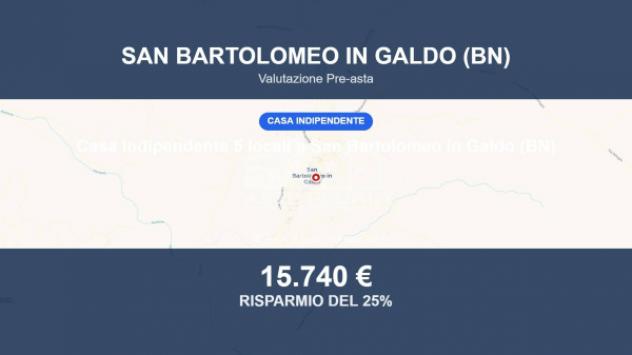 Immobile in asta di 92 m² in vendita a San Bartolomeo in Galdo