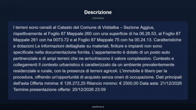 Immobile in asta di 95 m² in vendita a Viddalba - Foto 5