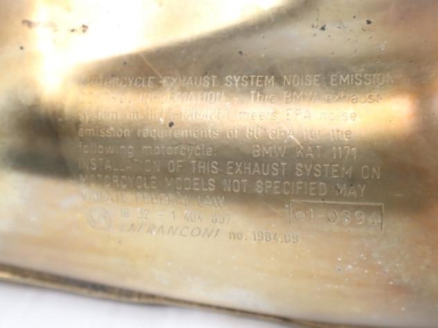 BMW K 1200 RS 18127677860 MARMITTA SILENZIATORE SCARICO K41 00 - 05 MUFFLER 18121464857 - Foto 4