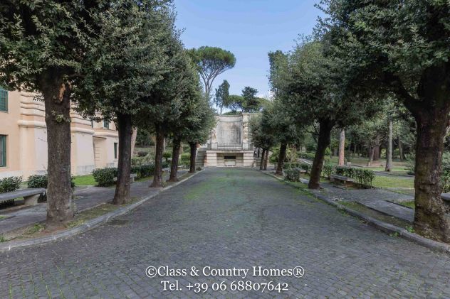 Affitto di Lusso Vigna Clara - Prestigioso in Villa Storica con Parco e Terrazza - Foto 8