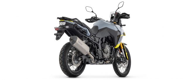 Marmitta per Suzuki V-Strom 800 De Mivv Speed Edge Arrow Indy-race Sonora - Foto 5