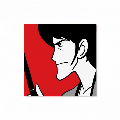 Quadro Goemon Lupin dipinto a mano pop art - Foto 2