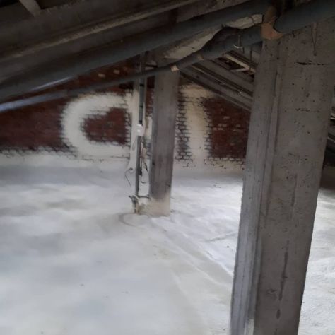 Insufflaggio,spruzzo e colata isolamento termico solaio condominio - Foto 3