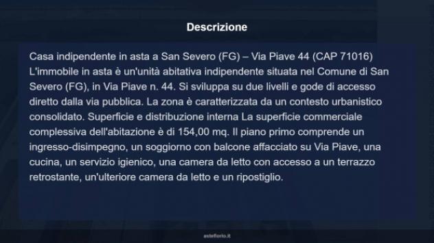 Immobile in asta di 154 m² con più di 5 locali in vendita a San Severo - Foto 17