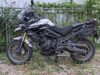 Triumph Tiger 800 ABS 2012 – Ben tenuta, pronta a partire