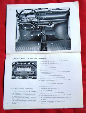 libretto manutenzione fiat 500 vintage 1973 - Foto 4