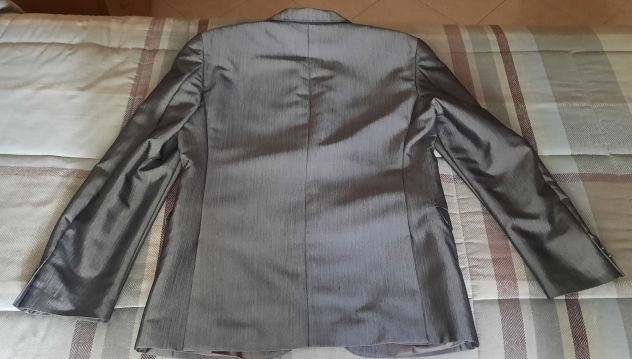 ABITO/VESTITO ELEGANTE UOMO GRIGIO “ALESSANDRO UOMO” DA CERIMONIA/FESTA TAGLA:50 - Foto 6