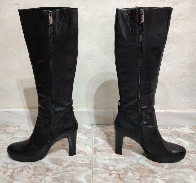 Stivali LEA FOSCATI Made in Italy in pelle - Foto 3
