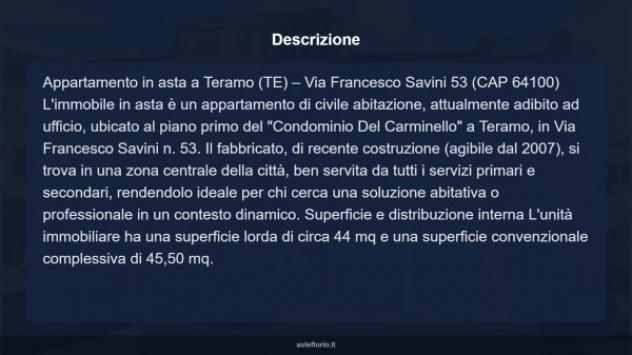 Immobile in asta di 44 m² in vendita a Teramo - Foto 14