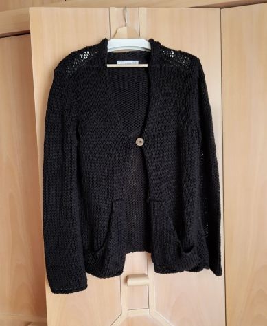 CARDIGAN CON CAPPUCCIO IN COTONE - Foto 6