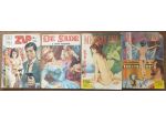 Lotto 4 fumetti anni '70 Messalina ZIP De Sade