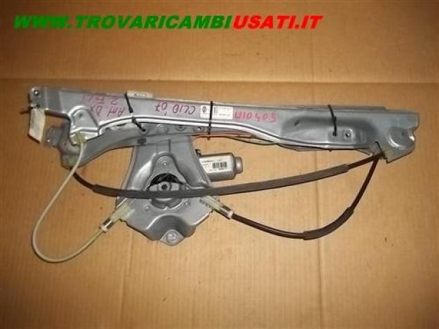 ALZACRISTALLO ELETTR. PORTA ANT.D. CLIO 5 P ---2 FILI RENAULT CLIO 3p / 5p  Carrozzeria  Lamierati esterni  Porte  Alzacristallo por RENAULT - CLIO II
