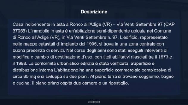 Immobile in asta di 85 m² in vendita a Ronco all'Adige - Foto 14