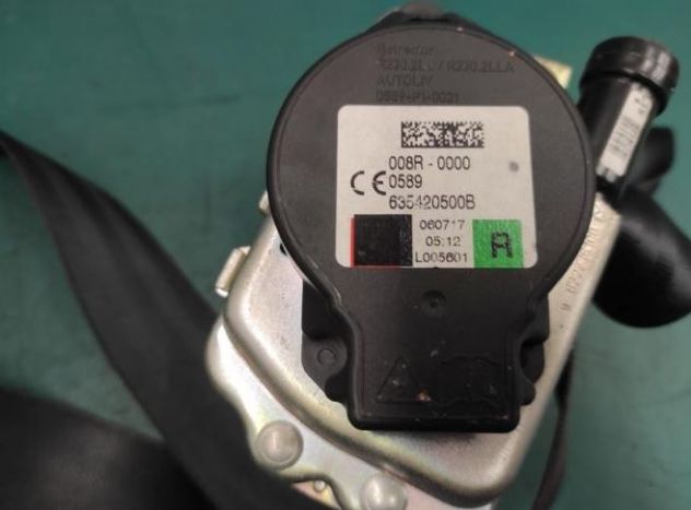 CINTURA ANTERIORE SX RENAULT GRAND SCENIC 2017 635420500B