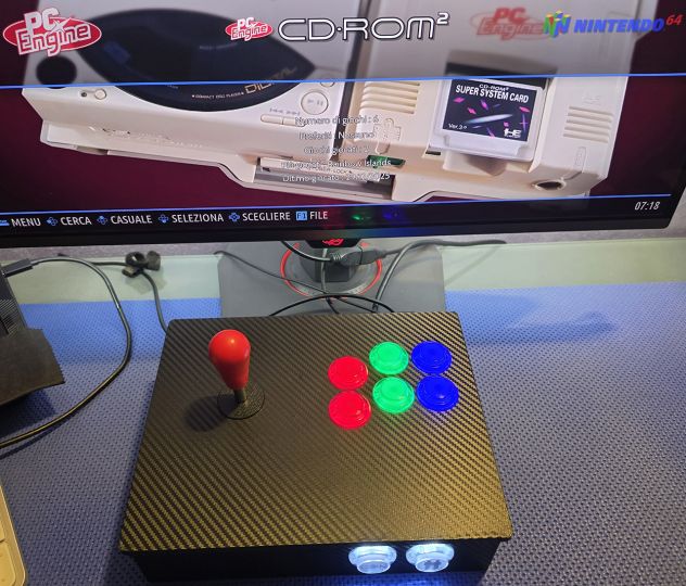 Console arcade artigianale PC HP retro game nuova - Foto 7