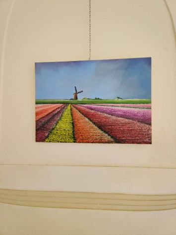 Dipinto Olanda Olio su tela - Foto 2
