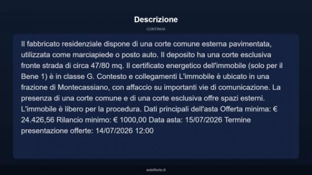 Immobile in asta di 113 m² in vendita a Montecassiano - Foto 13