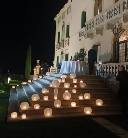 Allestimenti con palloncini e candele