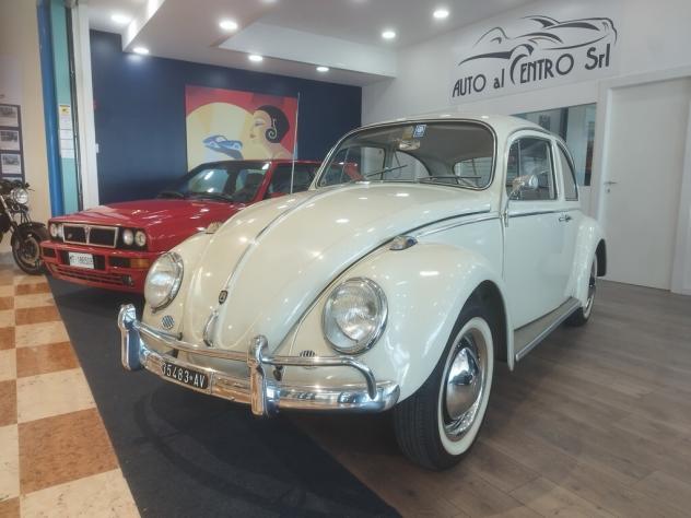 Volkswagen Maggiolino 6 volt vetro piatto ASI + CRS