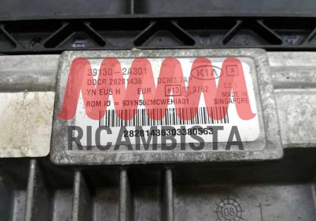 39130-2A301 28281436 Kia Venga 1.4 centralina motore Delphi - Foto 2