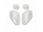 Kit vetri frecce anteriori e posteriori per Yamaha Aerox MBK Nitro dal 1999