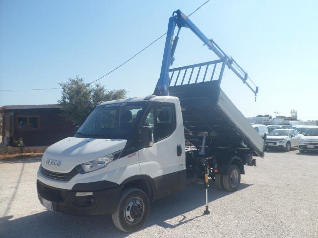 Iveco Daily 35c18 ribaltabile con gru nuovi - Foto 10