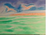Tela "Paesaggio marino "