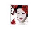 Quadro Ragazza Giapponese Cm.40x40 E 80x80 - ARREDALACASA