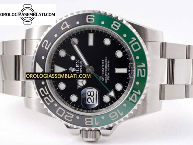 Rolex Replica GMT MASTER II 126720 904L SS 1:1 MIGLIORE EDIZIONE SUL BRACCIALE OYSTER 3285 - Foto 8