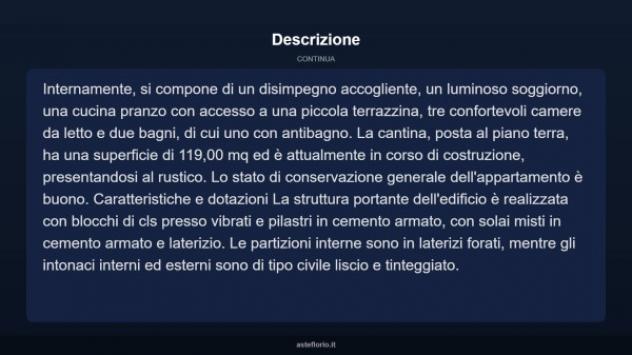 Immobile in asta di 119 m² con più di 5 locali in vendita a Calangianus - Foto 6