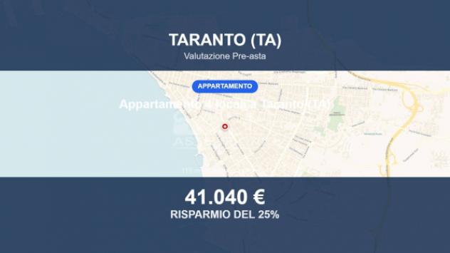 Immobile in asta di 119 m² in vendita a Taranto
