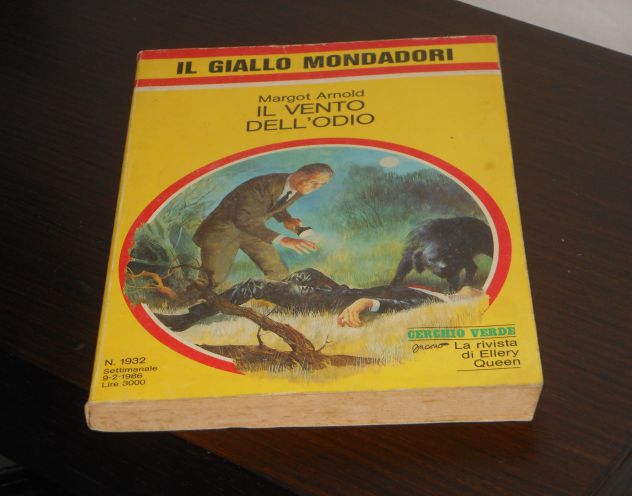IL VENTO DELL'ODIO, MARGOT ARNOLD, IL GIALLO MONDADORI N. 1932, 1986. - Foto 2