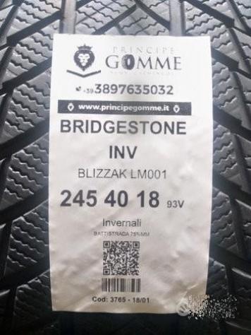 2 gomme 245 40 18 bridgestone inv a3765 - Foto 2